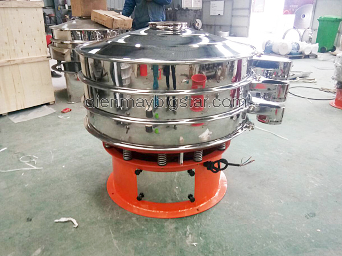 Máy sàng rung tròn 3 tầng D1200mm 20 may sang rung tron 3 tang D1200mm 4