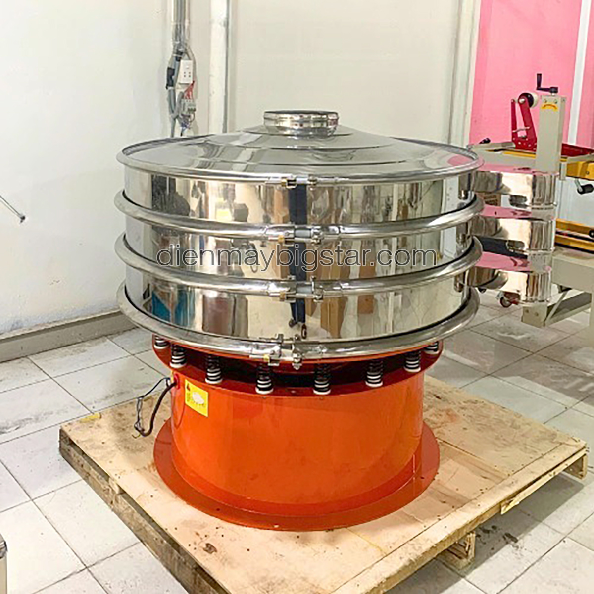 Máy sàng rung tròn 3 tầng D1200mm 17 may sang rung tron 3 tang D1200mm 5