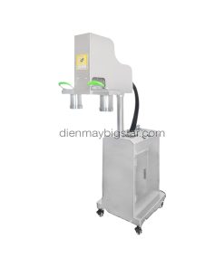 Máy ép sợi bún mì 2 ống thuỷ lực tự động nâng hạ