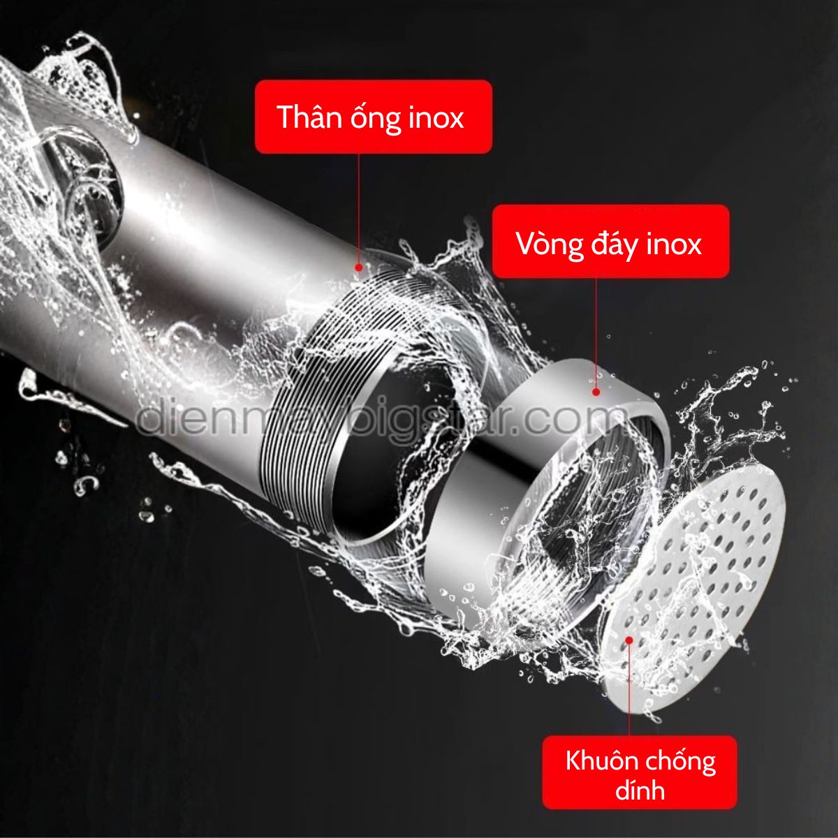 Máy ép sợi bún mì 1 ống thuỷ lực tự động nâng hạ và cắt 13 may ep soi bun mi 1 ong thuy luc tu dong nang ha va cat 7
