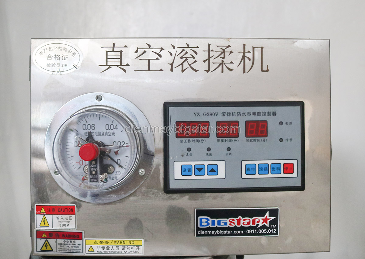 Máy trộn ướp thịt chân không tự động 600L VMT-600L 22 may tron uop thit chan khong tu dong tr 8