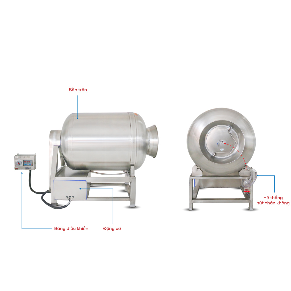Máy trộn ướp thịt chân không tự động 600L VMT-600L 17 may tron uop thit chan khong tu dong tr 4
