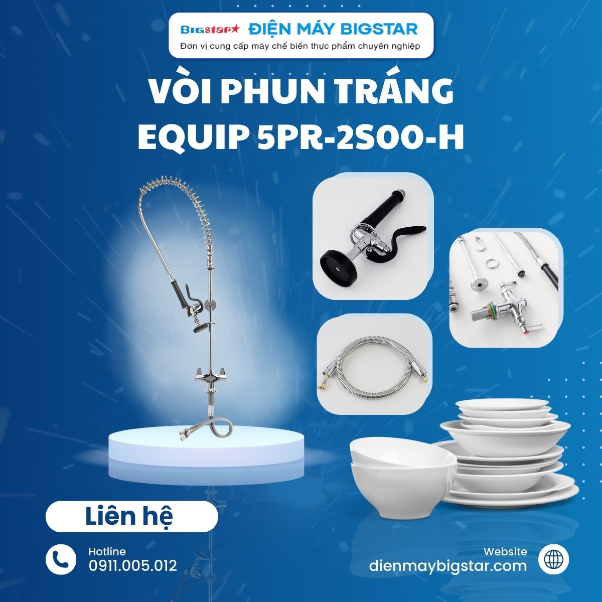 Vòi phun tráng Equip 5PR-2S00-H