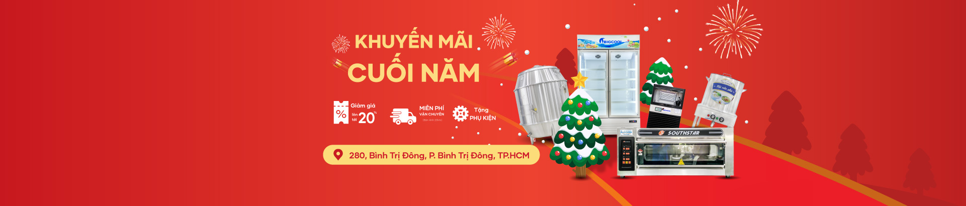 Tưng bừng <br> khuyến mãi cuối năm