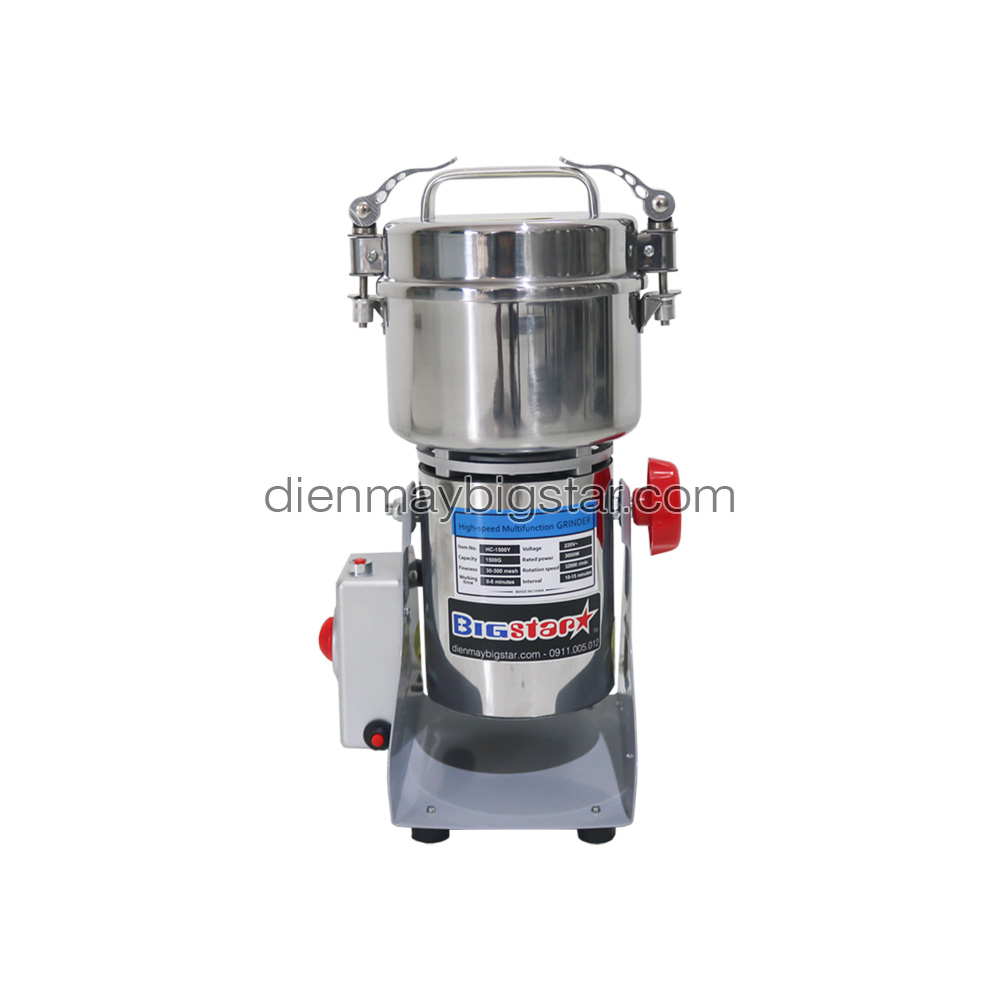 Máy xay bột khô HC-1500Y - Thông số kỹ thuật