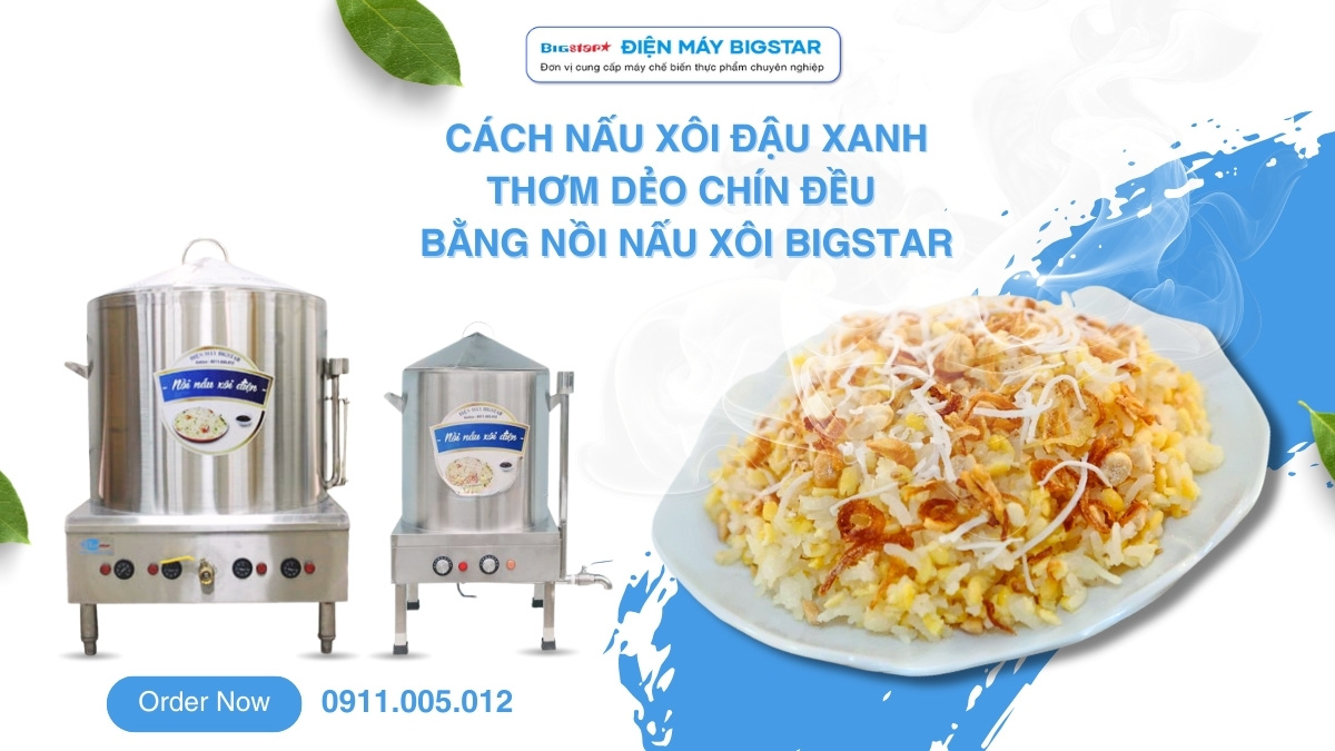 nồi nấu xôi
