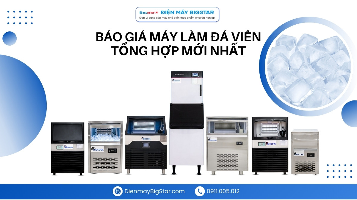 máy làm đá viên