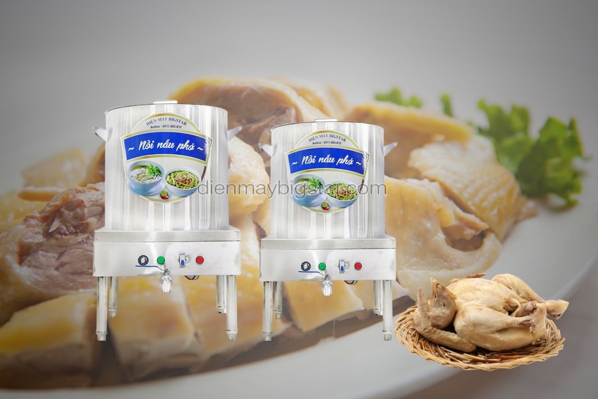 noi luoc ga thuc pham cong nghiep