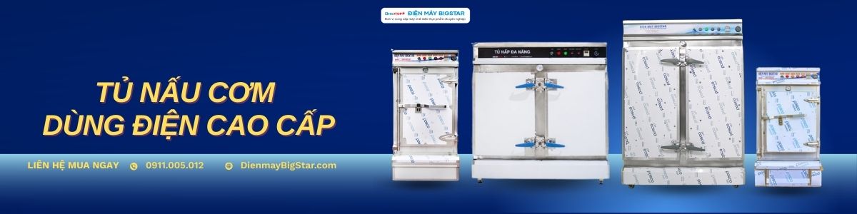tủ nấu cơm dùng điện cao cấp