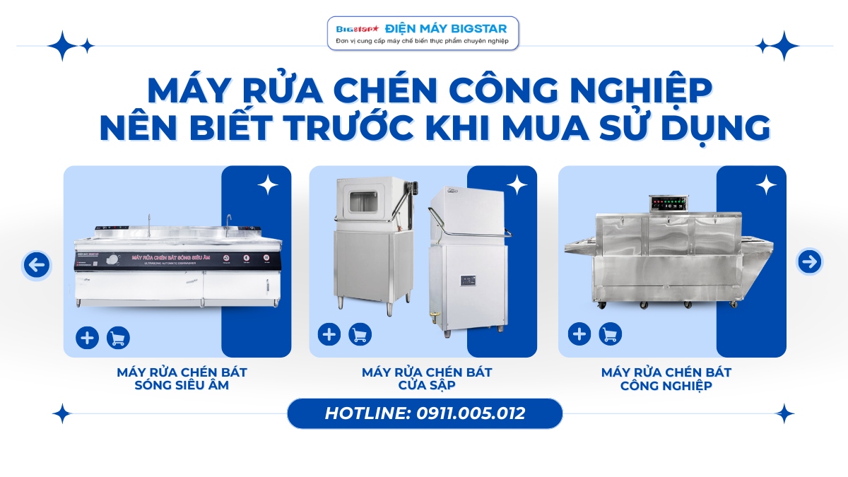 máy rửa chén công nghiệp
