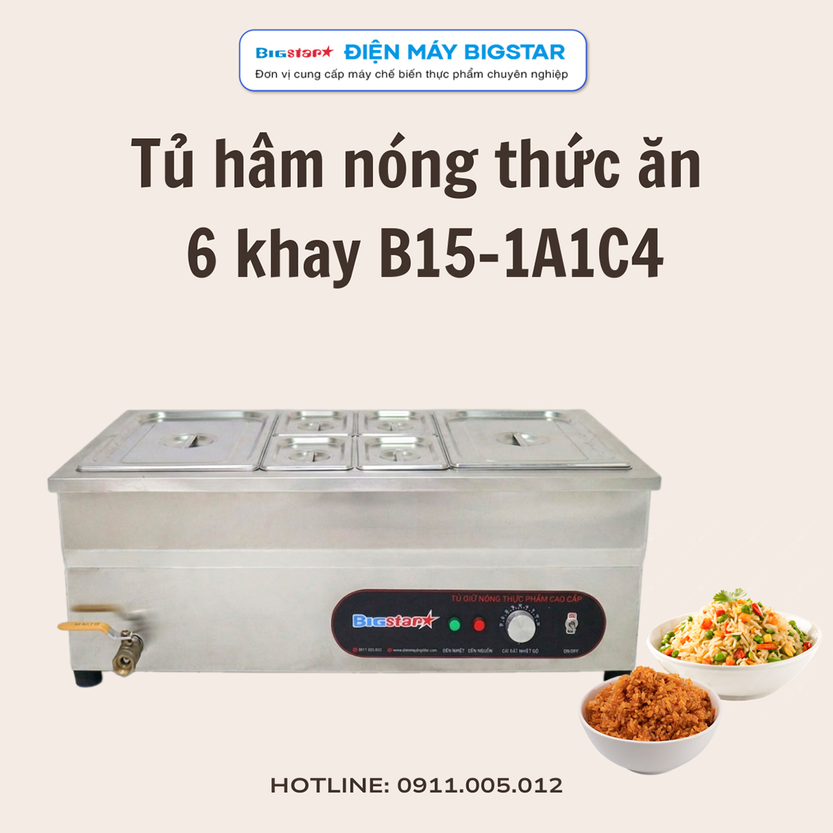 tu ham nong thuc an 6 khay B15 1A1C4 banner