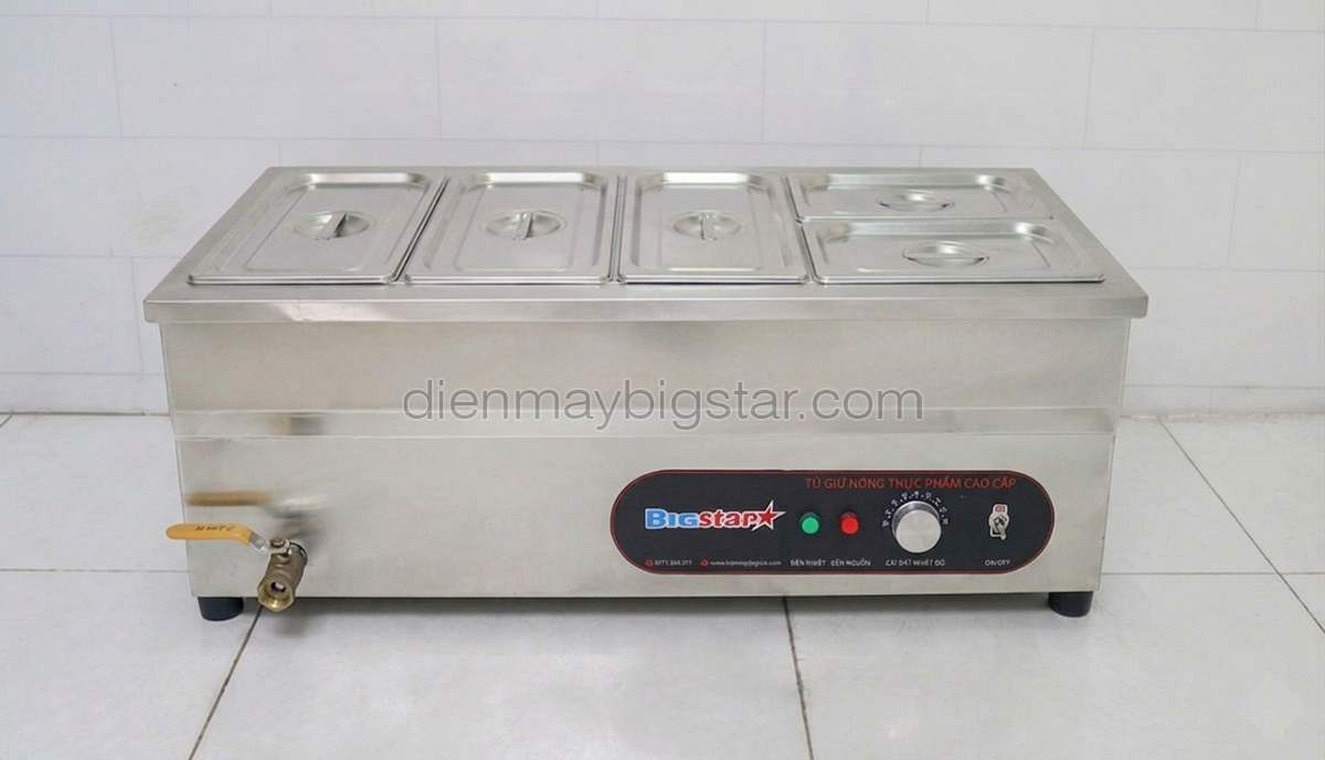 tu ham nong de ban 5 khay B15 2A3 2
