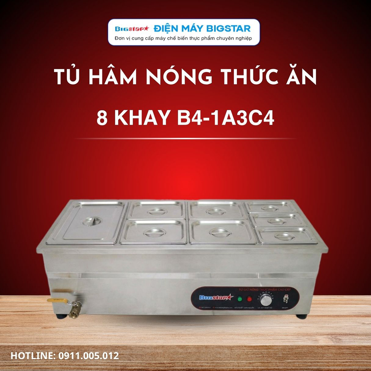 tu ham nong thuc an 8 khay B4 1A3C4 1