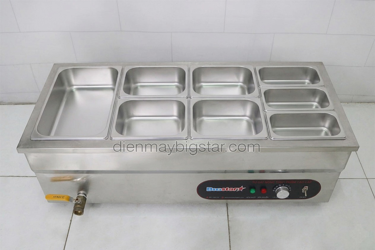 tu ham nong thuc an 8 khay B4 1A3C4 2