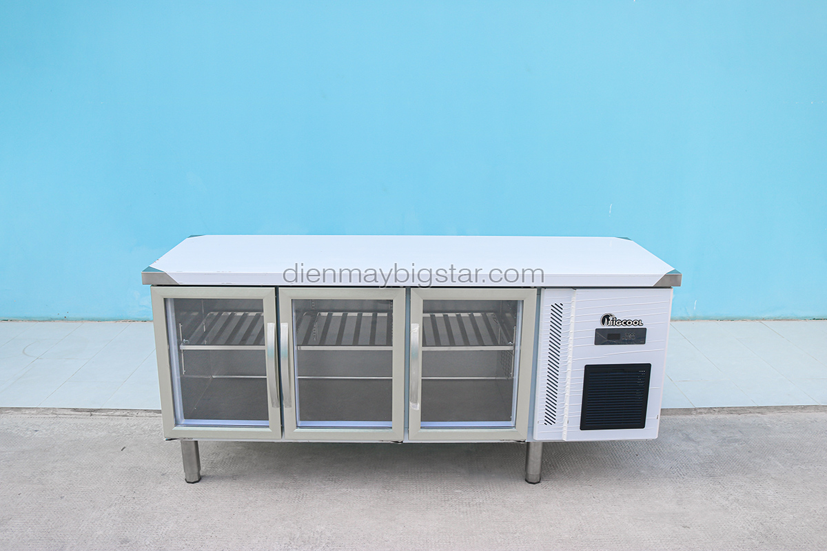 Ban mat 3 canh kinh 1m8 quat lanh Bigcool CK 1800QL 2
