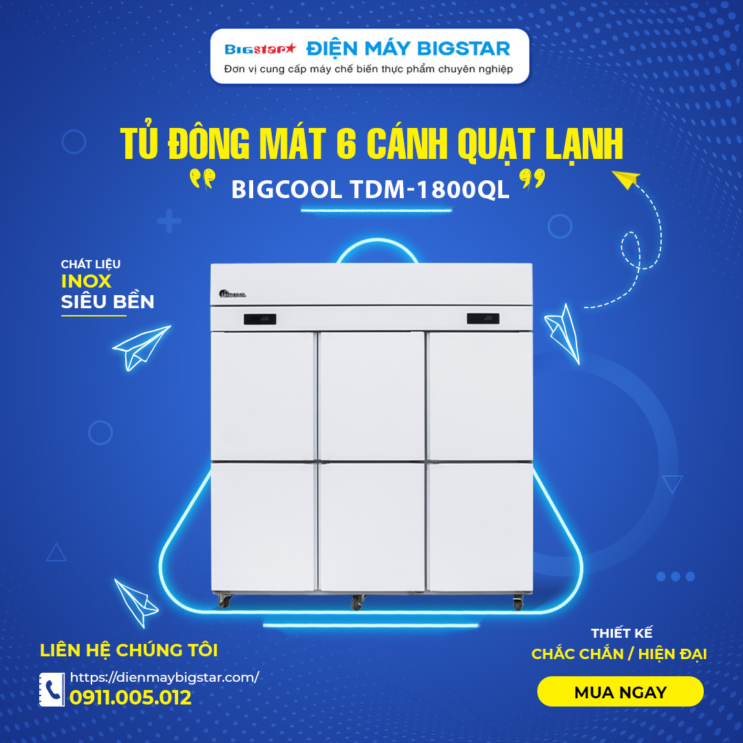tu dong mat 6 canh quat lanh bigcool TDM 1800QL banner