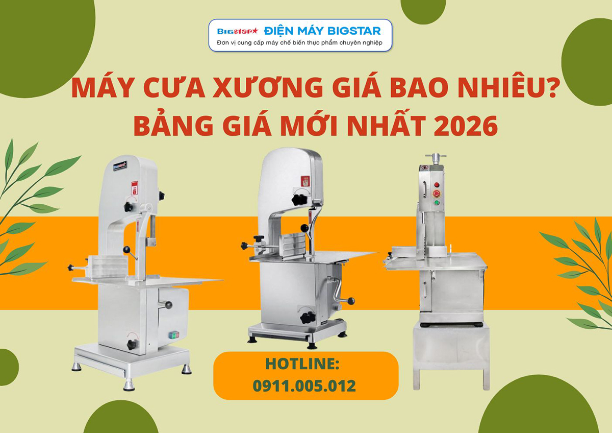 may cua xuong gia bao nhieu bang gia moi nhat 2026
