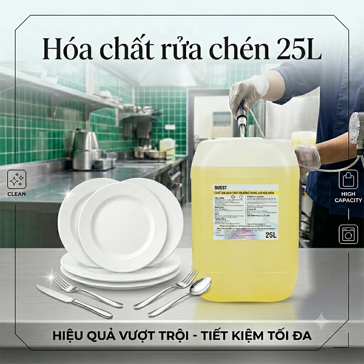 banner hoa chat rua chen 25L 1
