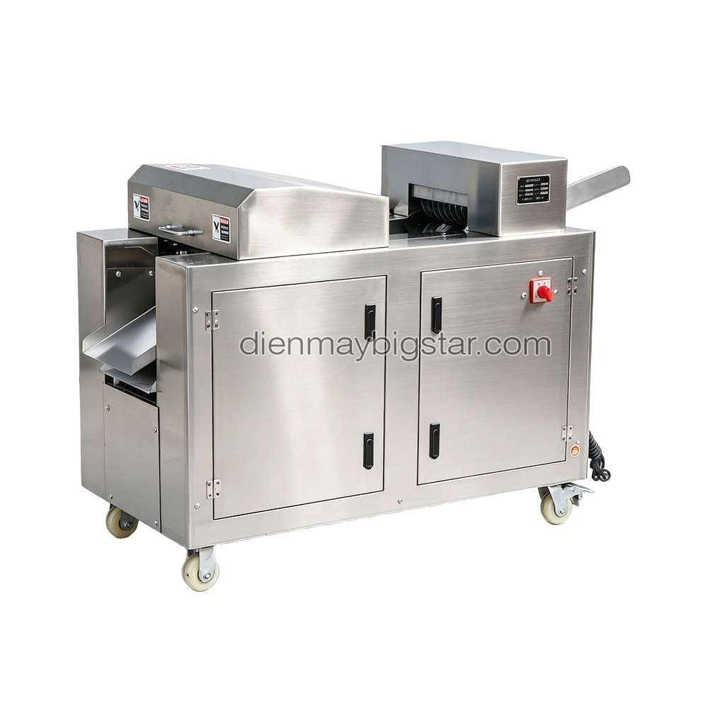 Máy chặt thịt gà thịt đông lạnh công nghiệp