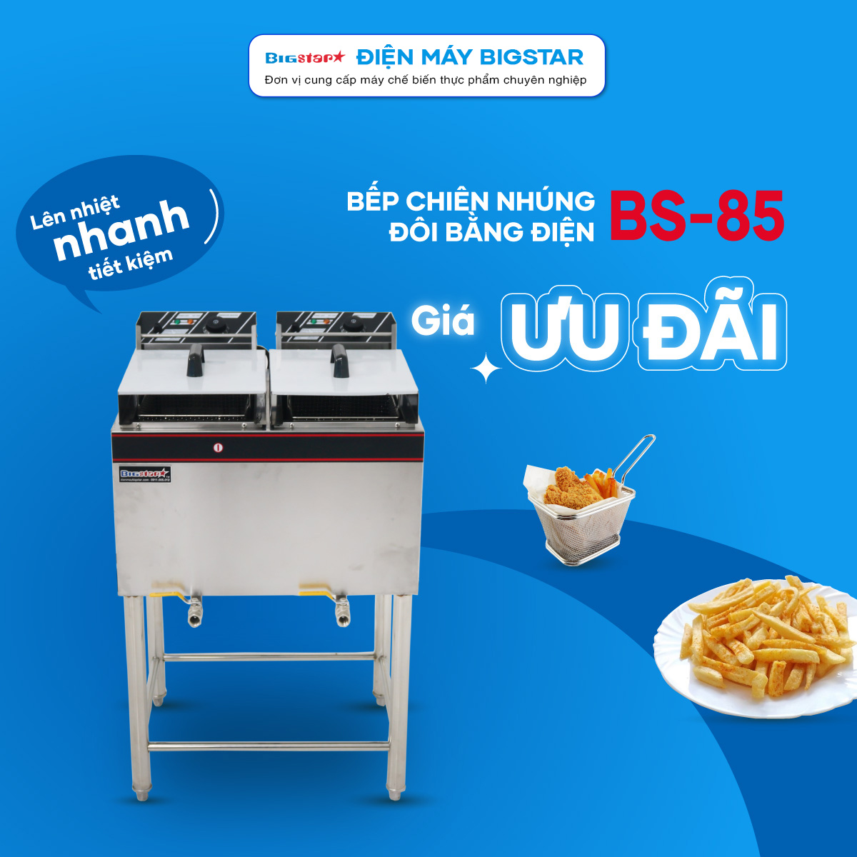 bep chien nhung doi bang dien co chan bs