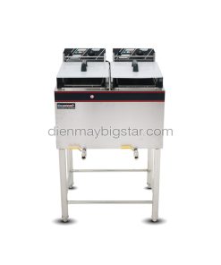 Bếp chiên nhúng điện đôi 28L có chân BS-85