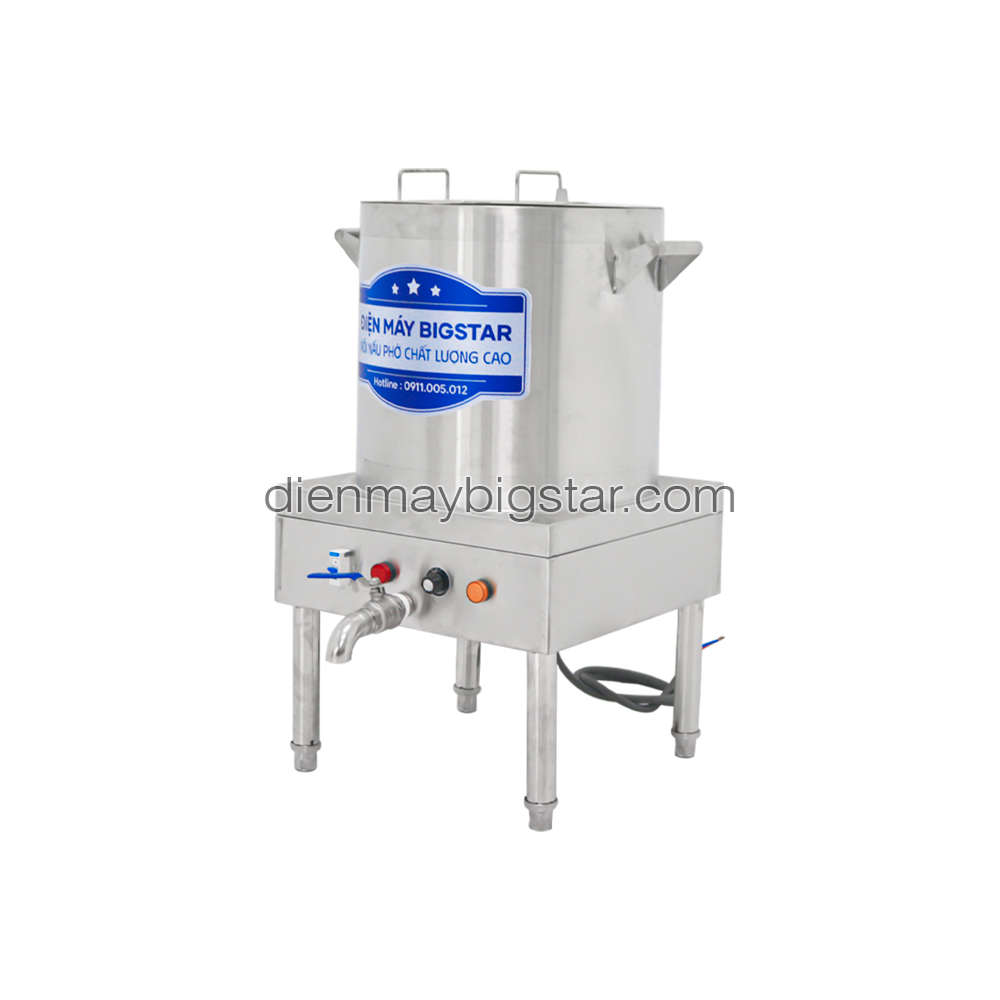 Nồi nấu phở 30L gắn biến trở CB 11 Nồi nấu phở 30L gắn biến trở CB - Ảnh 2