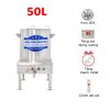 Nồi nấu phở 50L gắn biến trở CB