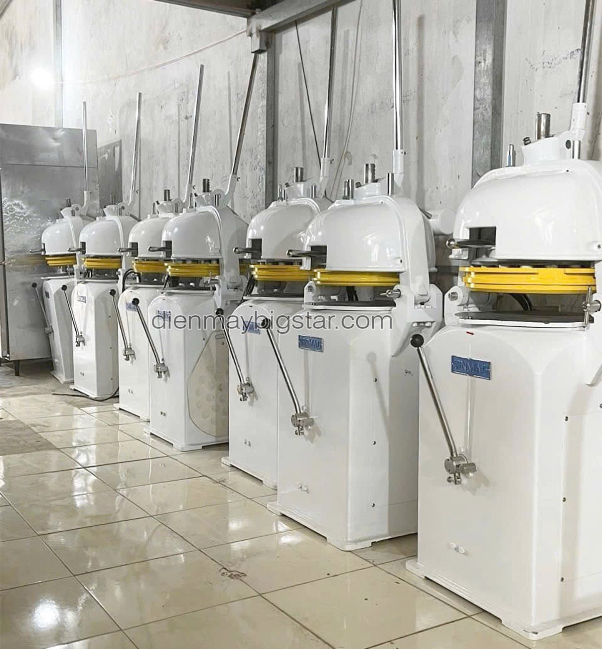 Máy chia bột vo tròn Sinmag SM-330 16 may chia bot vo tron Sinmag SM 330 4