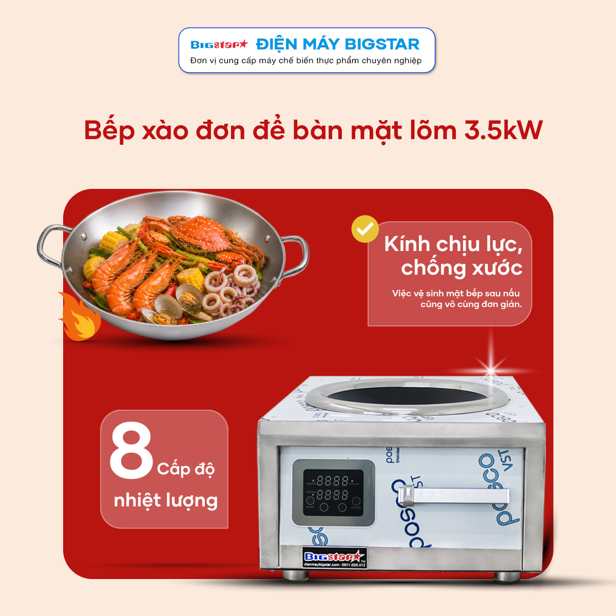 bep dien tu don de ban mat lom 13