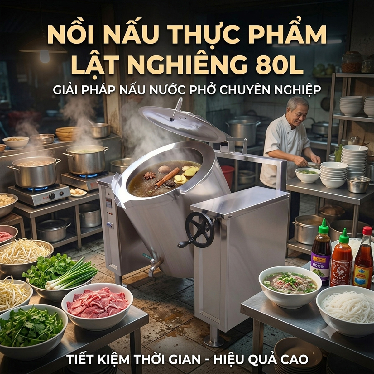 Nồi nấu thực phẩm lật nghiêng 80L 14 noi nau thuc pham lat nghieng 80l 4
