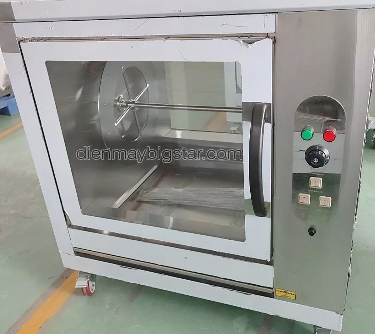 Lò quay gà vịt dùng điện BSE-201 14 lo quay ga vit dung dien bse 201 8