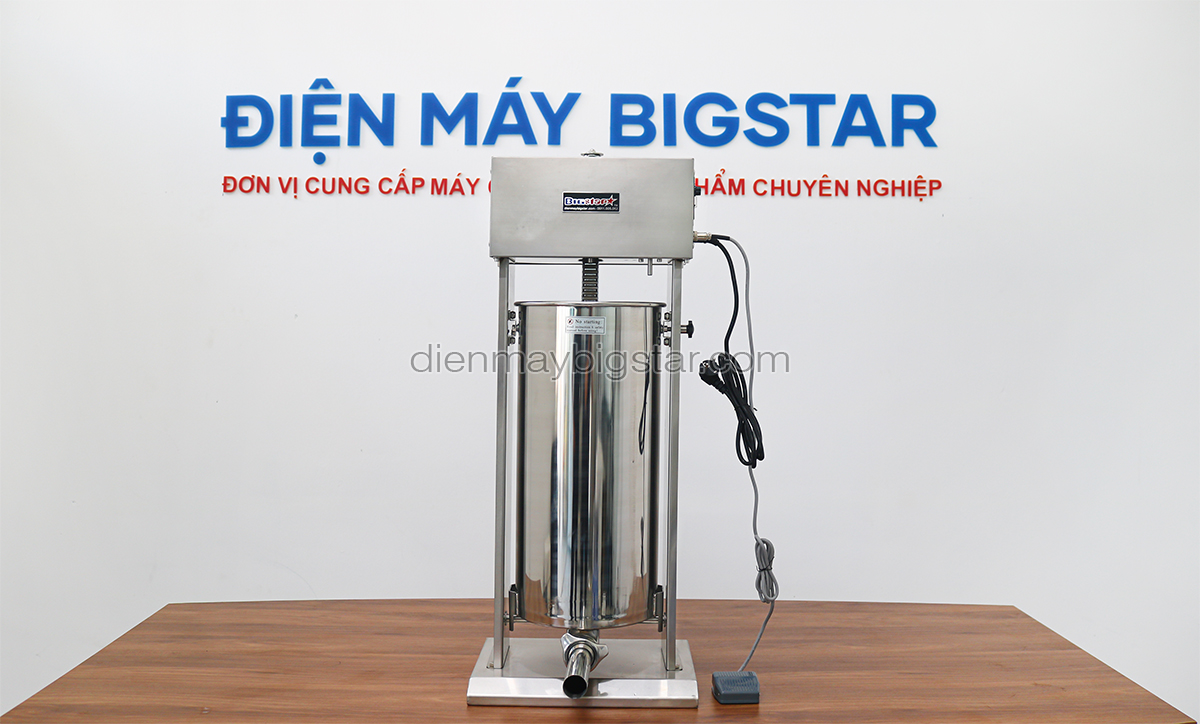 Máy nhồi xúc xích chạy điện 30L TV-30AL 24 May nhoi xuc xich tu dong 30L 2