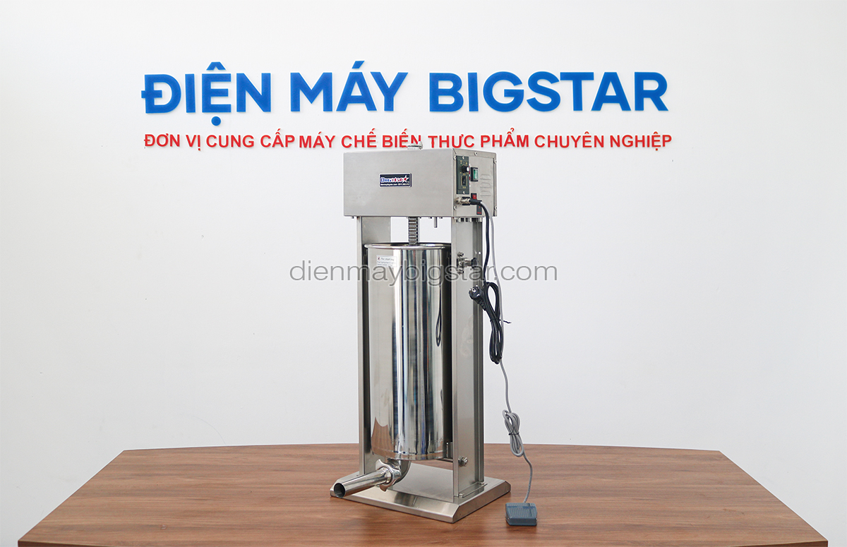 Máy nhồi xúc xích chạy điện 30L TV-30AL 22 May nhoi xuc xich tu dong 30L 5