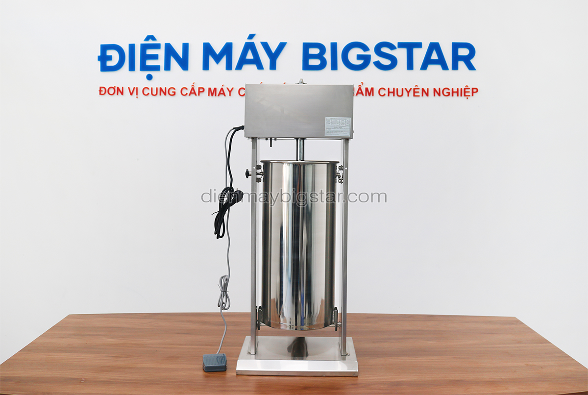Máy nhồi xúc xích chạy điện 30L TV-30AL 26 May nhoi xuc xich tu dong 30L 8