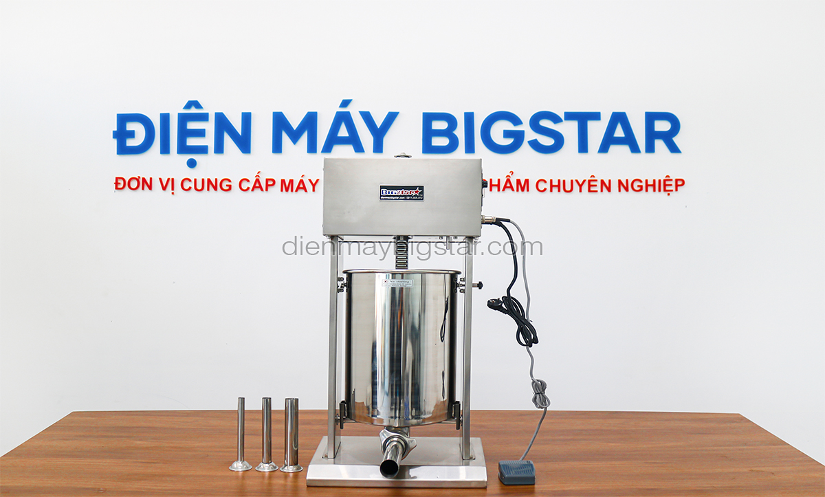 Máy nhồi xúc xích chạy điện 10L TV-10AL 19 may nhoi xuc xich chay dien 10L TV 10AL 2