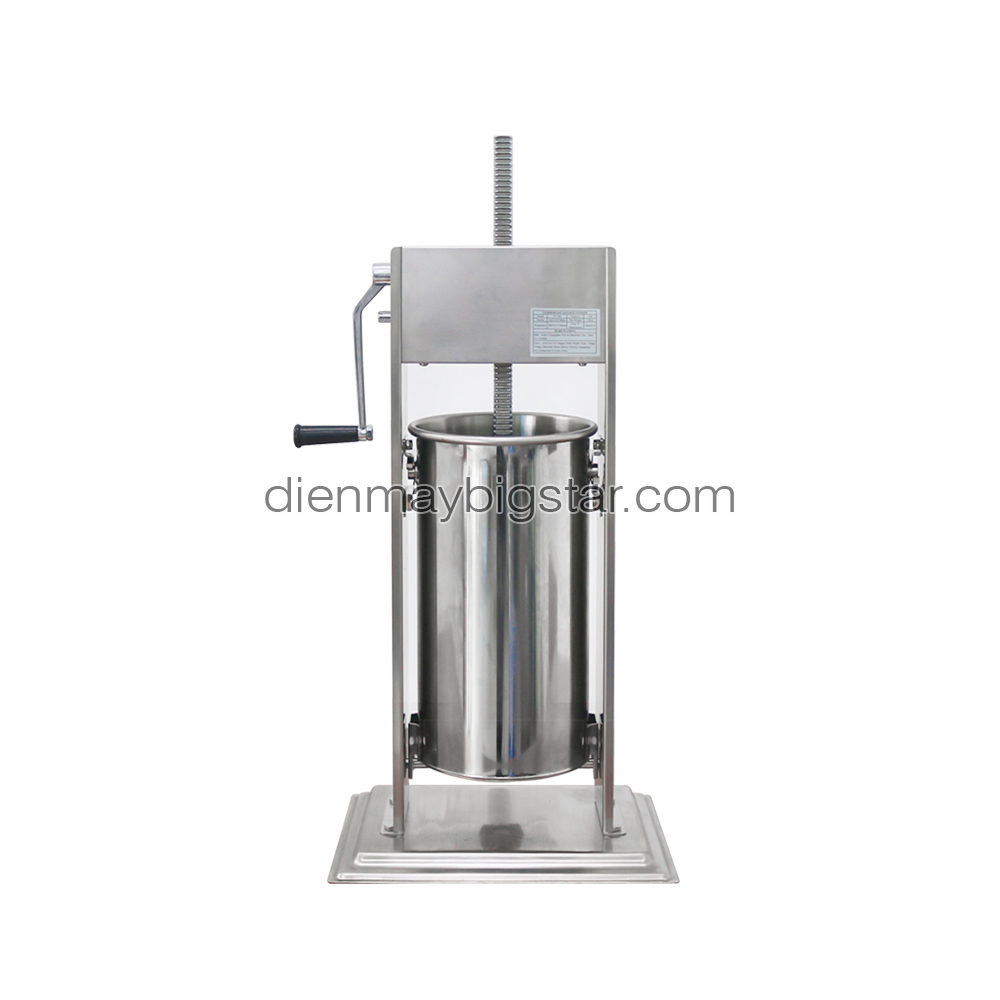 Máy nhồi xúc xích quay tay 15L TV-15L 10 Máy nhồi xúc xích quay tay 15L TV-15L - Ảnh 2