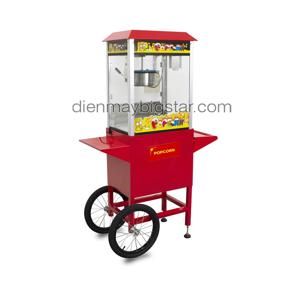 Máy làm bắp rang bơ có xe đẩy WG-802C 9 Máy làm bắp rang bơ có xe đẩy WG-802C - Ảnh 2