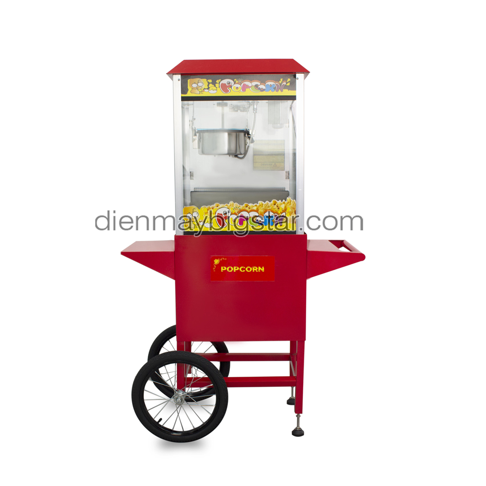 Máy làm bắp rang bơ có xe đẩy WG-802C - Thông số kỹ thuật