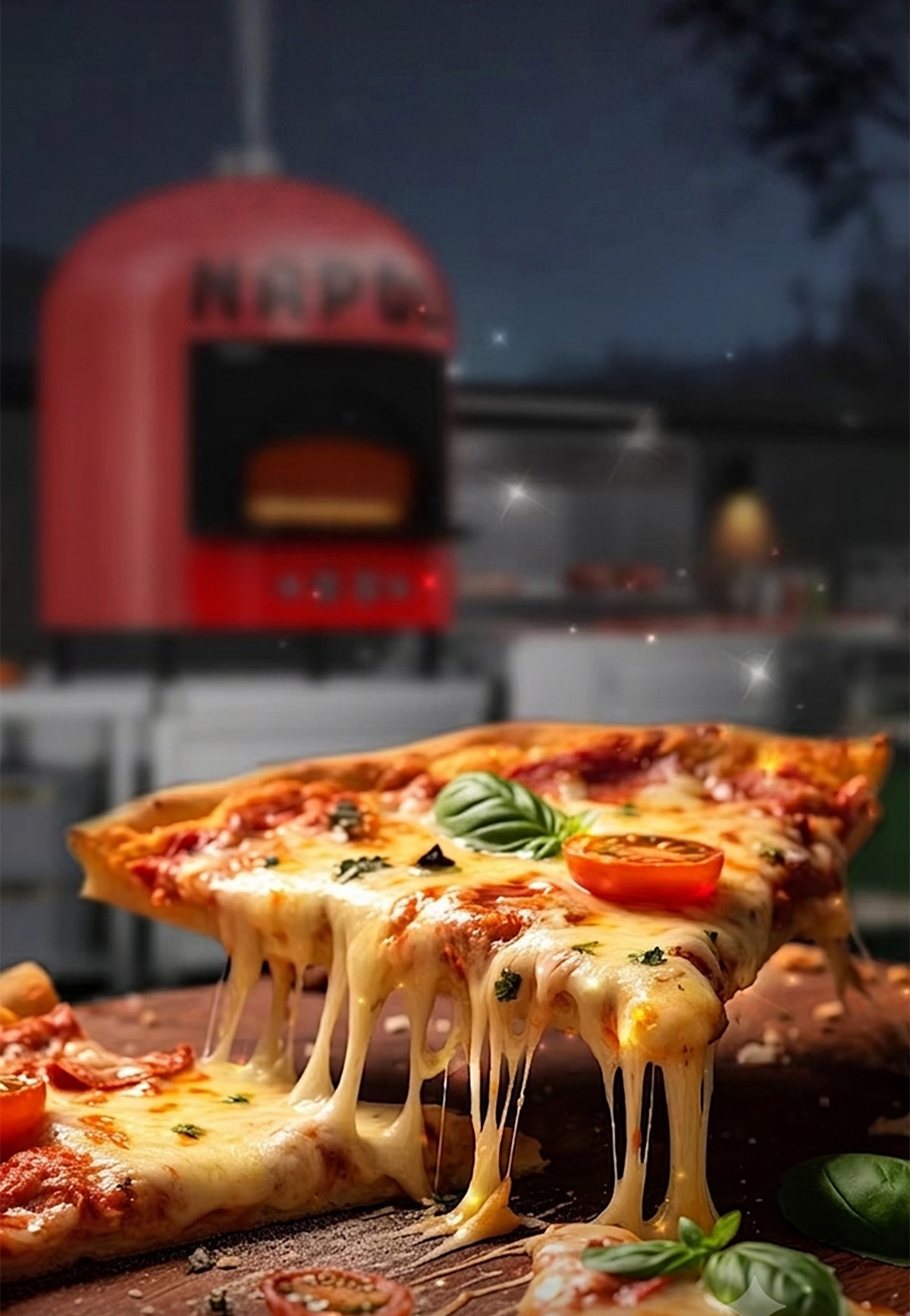 lo nuong pizza dien de ban napoli wg 750y