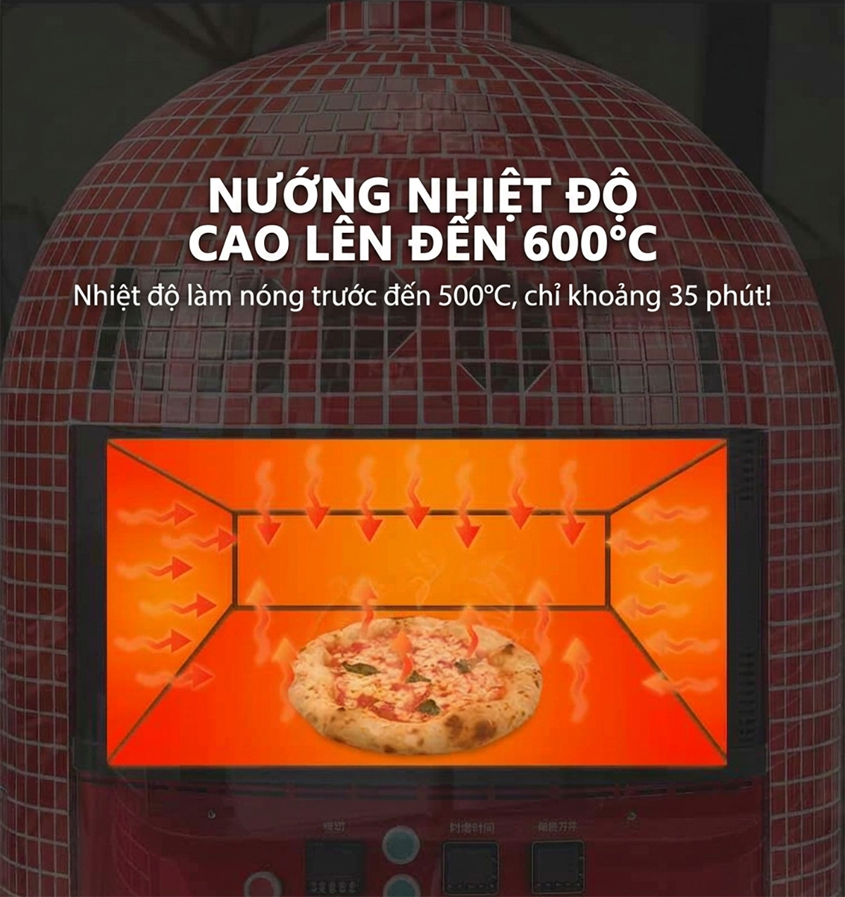 lo nuong pizza dien de ban napoli wg 750y 2