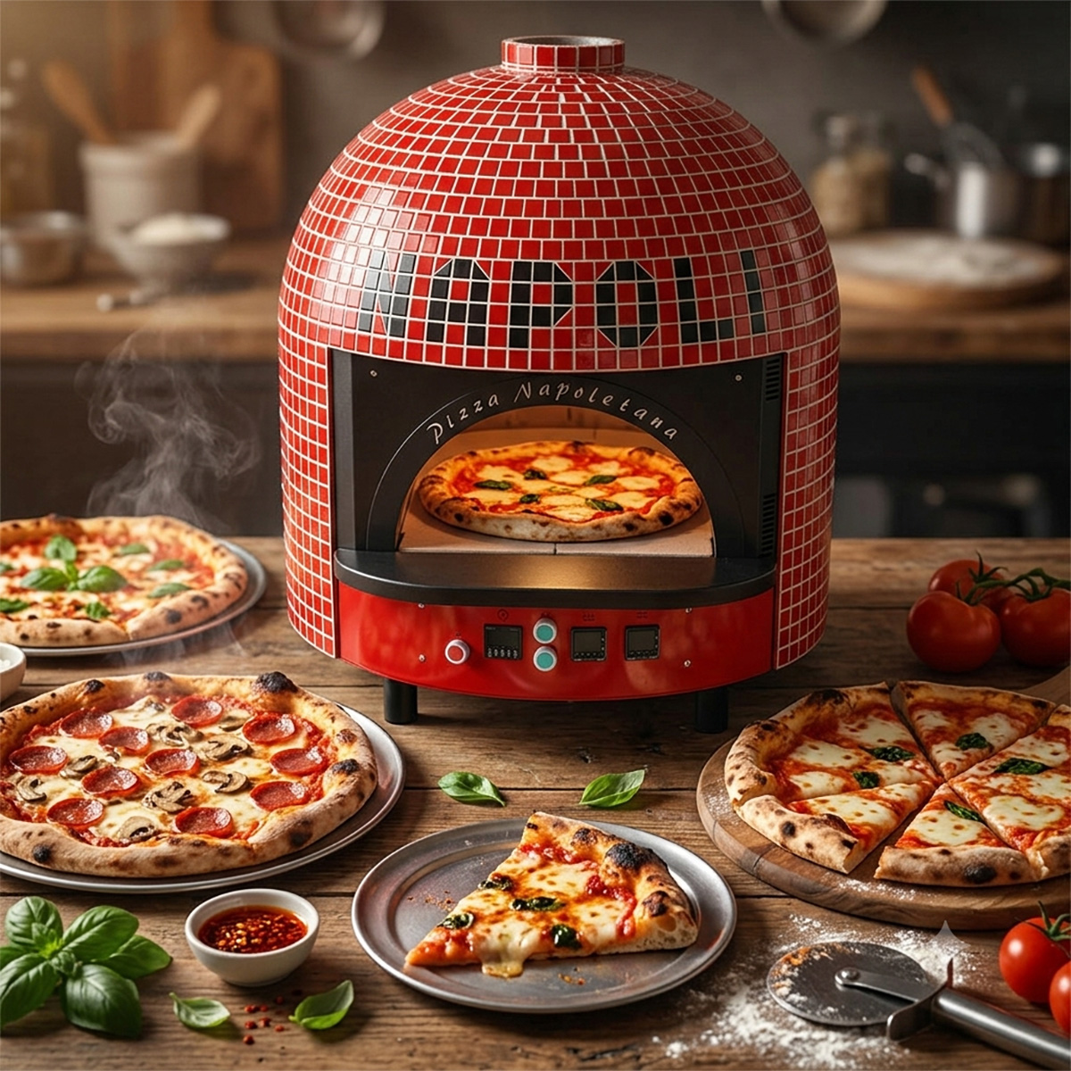 lo nuong pizza dien de ban napoli wg 750y 3