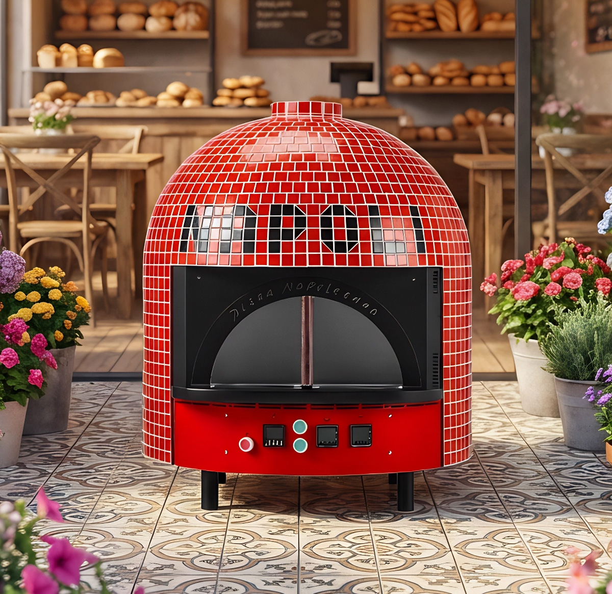 lo nuong pizza dien de ban napoli wg 750y 5