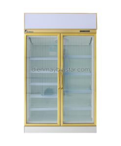 Tủ mát 2 cánh kính cao cấp 1m2 BigCool