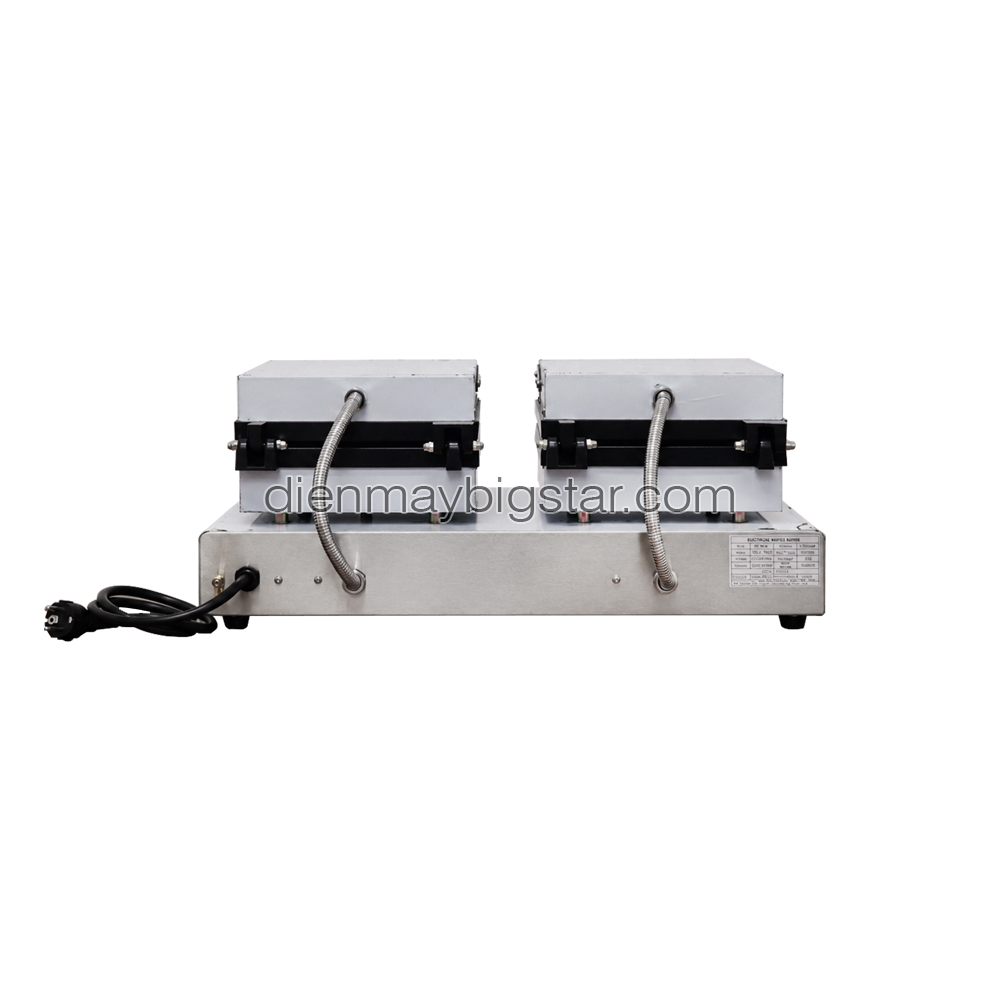 Máy làm bánh waffle vuông 2 ô đôi BF-2B-2 12 Máy làm bánh waffle vuông 2 ô đôi BF-2B-2 - Ảnh 5