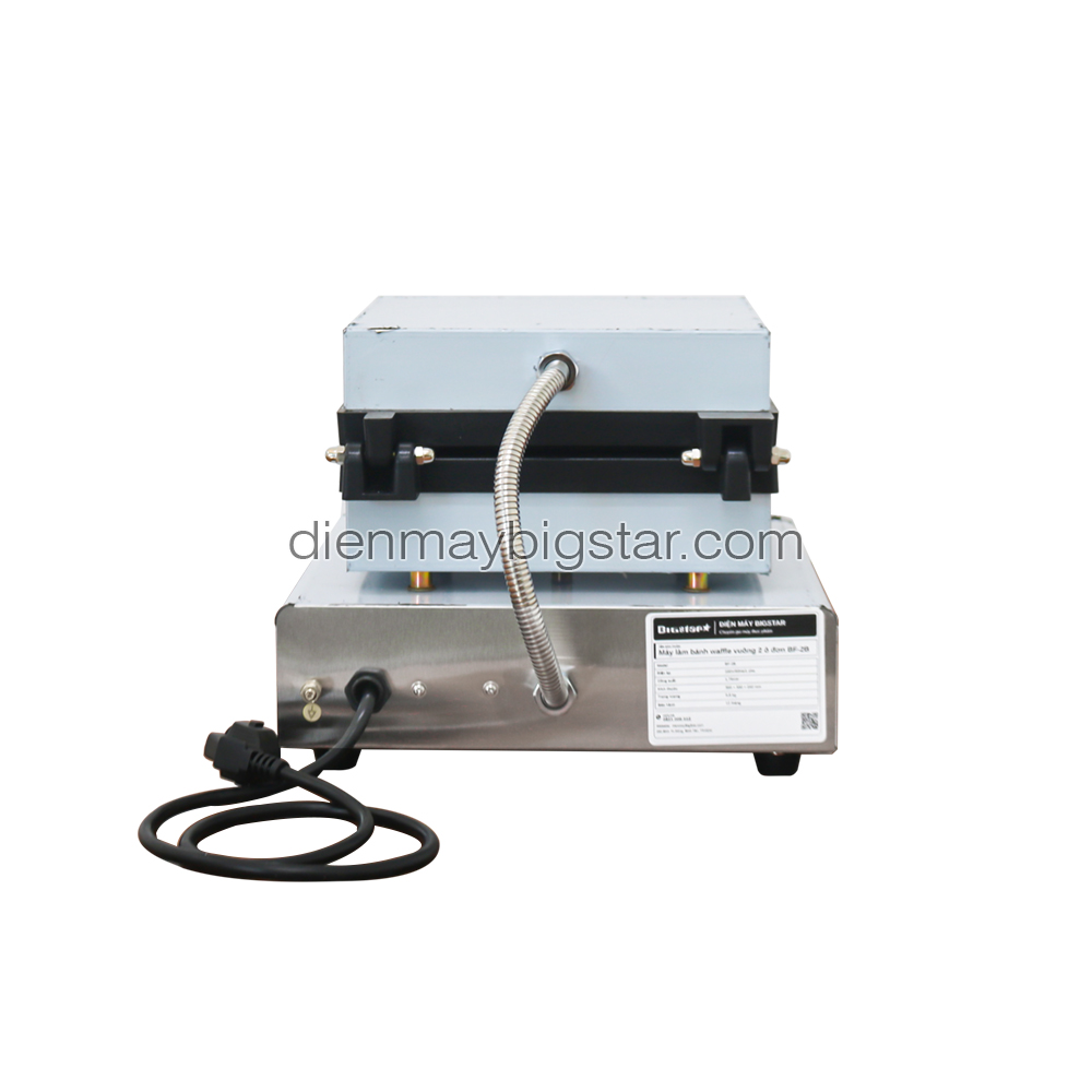 Máy làm bánh waffle vuông 4 ô đơn BF-4B 12 Máy làm bánh waffle vuông 4 ô đơn BF-4B - Ảnh 5