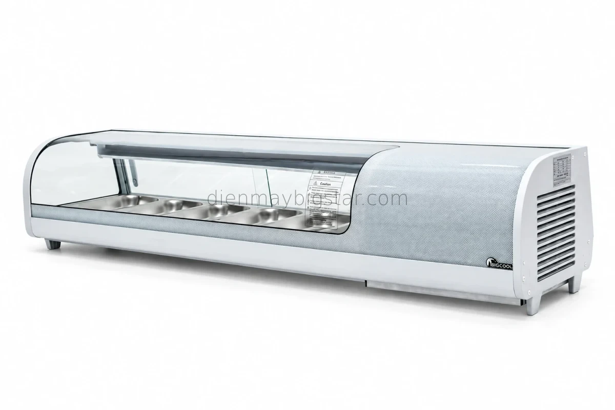 Tủ trưng bày sushi có làm lạnh 62 lít BSD-62L 19 tu mat ban mat bsd 62l 7
