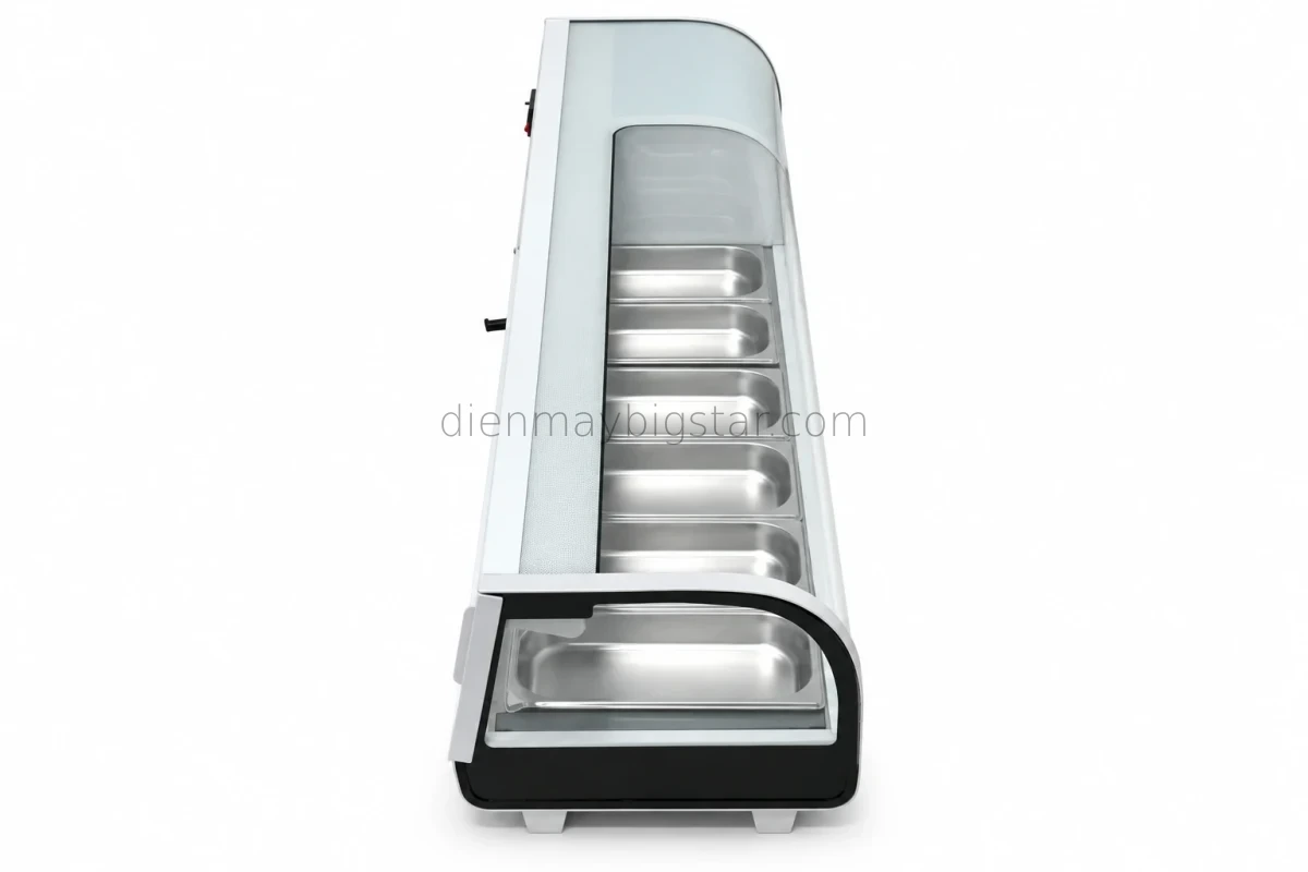 Tủ trưng bày sushi có làm lạnh 62 lít BSD-62L 17 tu mat ban mat bsd 62l 6