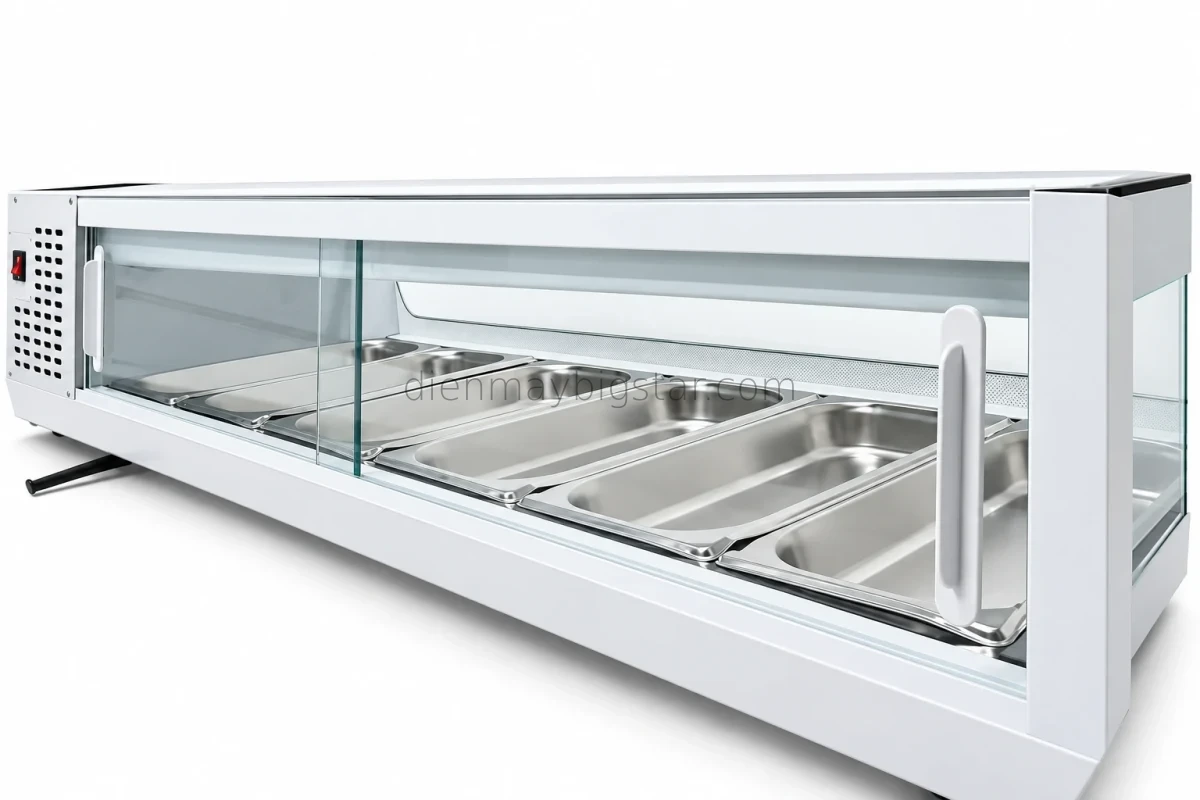 Tủ trưng bày sushi có làm lạnh 62 lít BSD-62L 16 tu mat ban mat bsd 62l 5