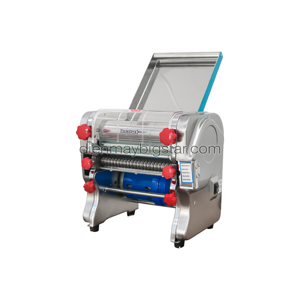 Máy cán bột cắt sợi mì để bàn 240mm BS-240ND 11 Máy cán bột cắt sợi mì để bàn 240mm BS-240ND - Ảnh 2