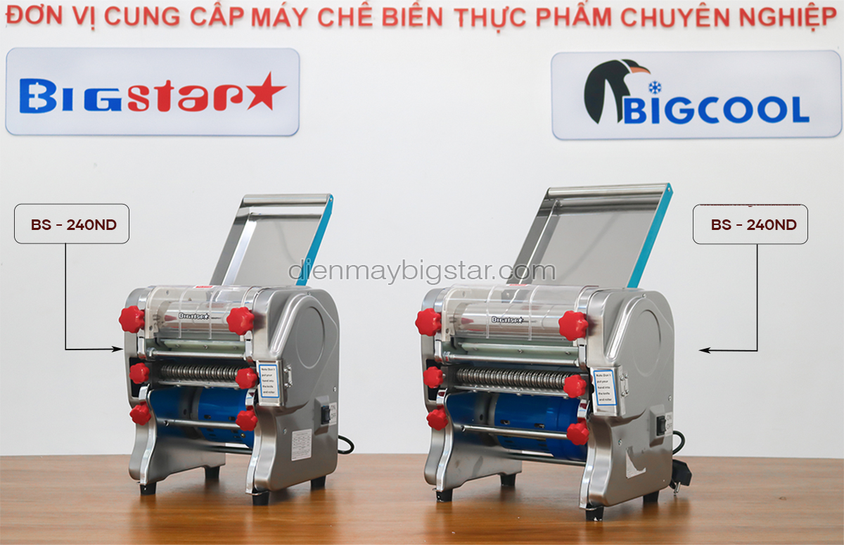 Máy cán bột cắt sợi mì để bàn 240mm BS-240ND 23 may can bot cat soi mi de ban 240mm BS 240ND 11